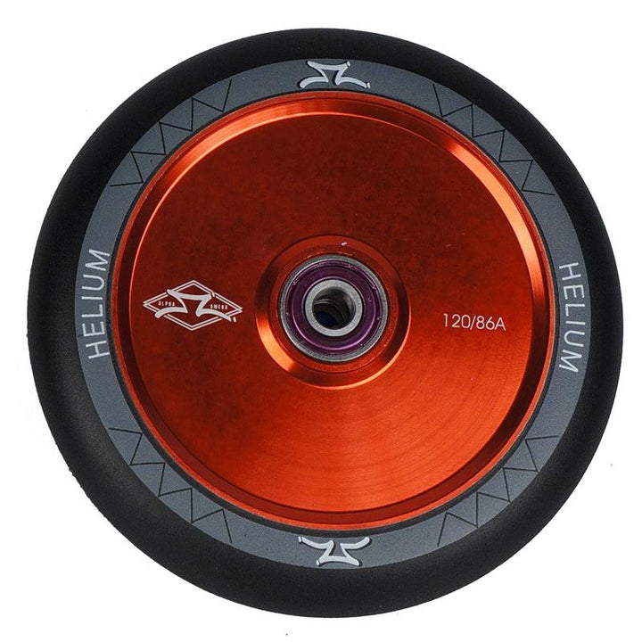 AO Helium Wheel 120mm incl. Titen Abec 9 – Scooter Wheels, Ansicht 1