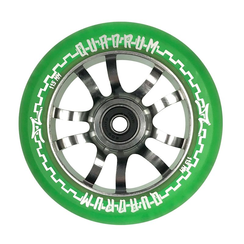 AO Quadrum clear 115mm Wheel – Scooter Wheels, Ansicht 2