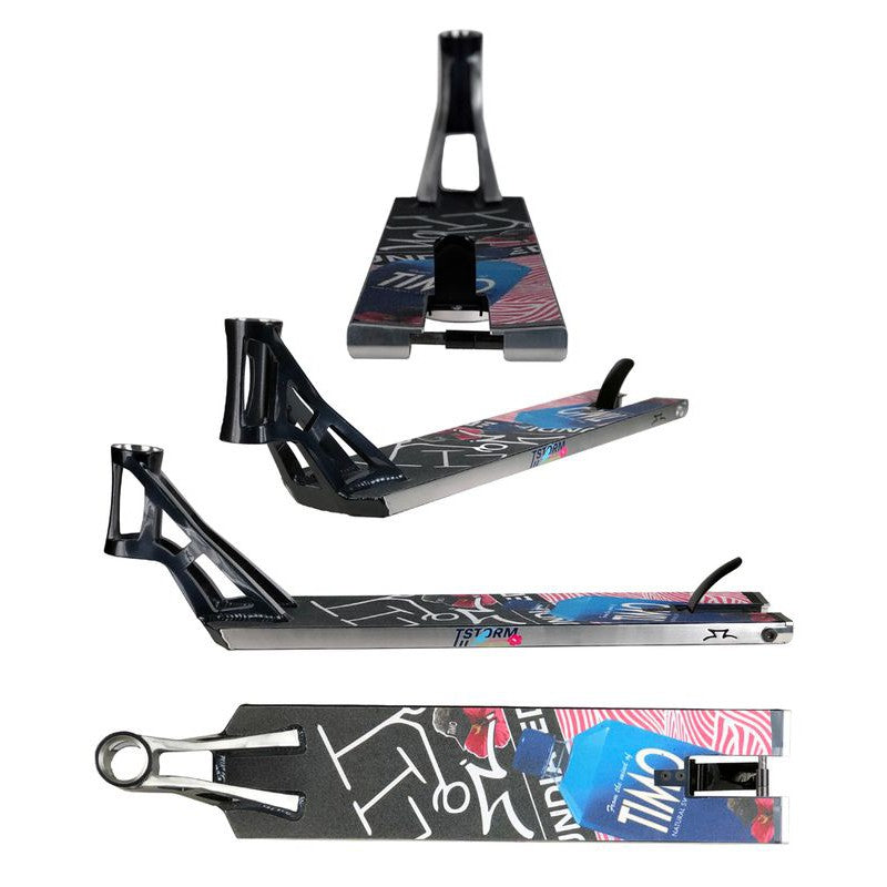 AO Scooter Timo Pro 5.35" Deck midnight blue – Scooter Decks, Ansicht 1