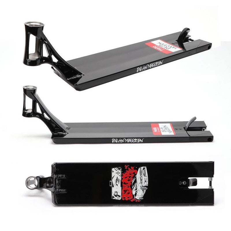 AO Scooters Dylan V2 Signature Deck black 5,6 x 21,5 (546 mm) – Scooter Decks, Ansicht 1