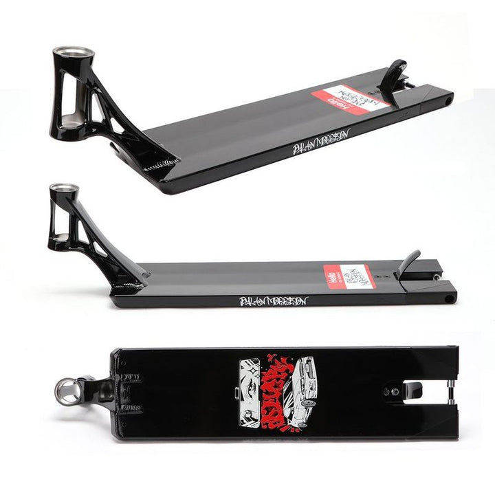 AO Scooters Dylan V2 Signature Deck black 6,0 x 22,0 (560 mm) – Scooter Decks, Ansicht 1