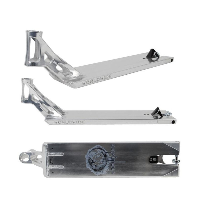 AO Worldwide 5.8” Deck silver – Scooter Decks, Ansicht 1
