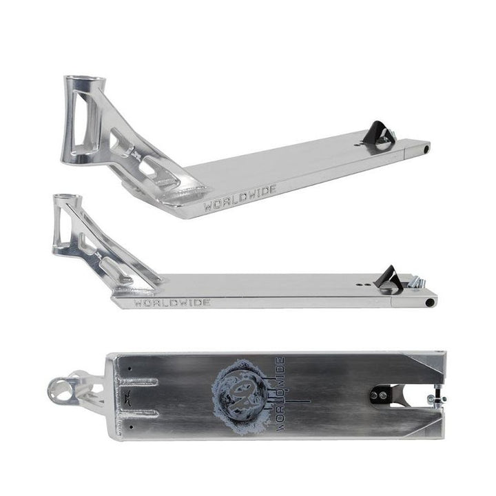 AO Worldwide 5.8” Deck silver – Scooter Decks, Ansicht 1