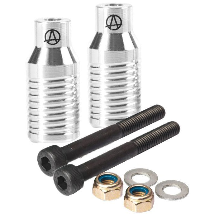 Apex Bowie Scooter Pegs silver – Scooter Teile, Ansicht 1