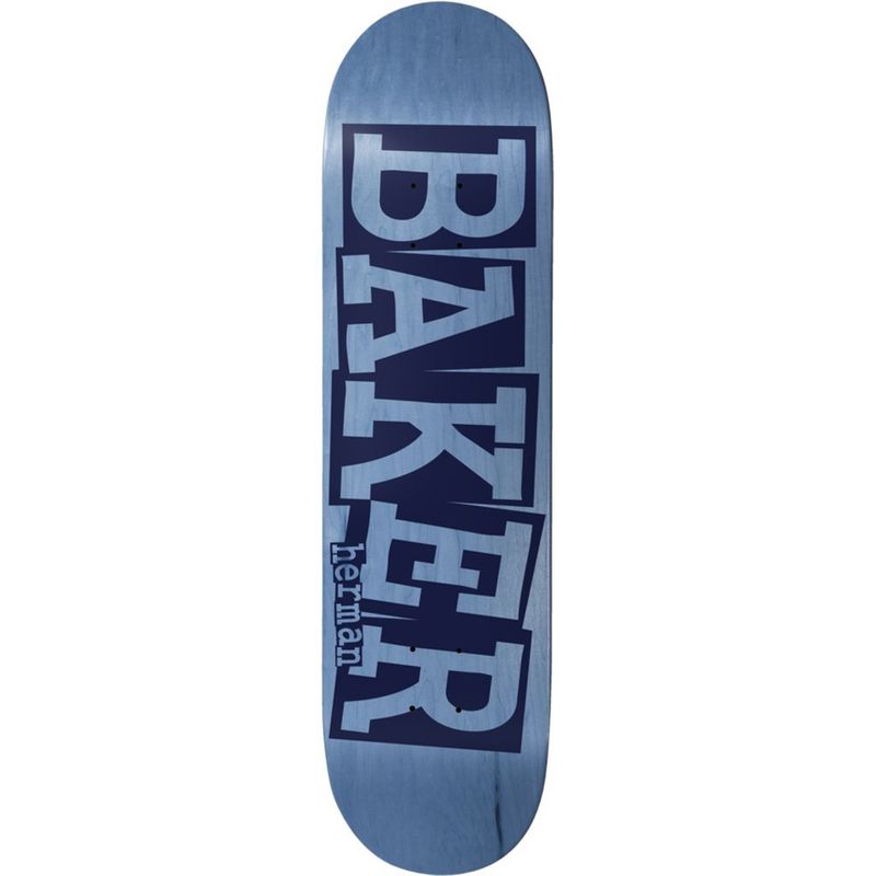Baker Skateboard Deck Ribbon Blue Veneer 8.25'' – Skateboard Decks, Ansicht 1