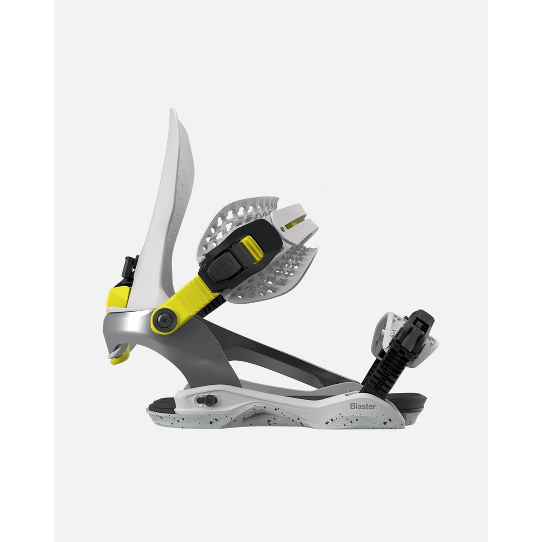 Bataleon Blaster AsymWrap Fase® Snowboard Binding Grey – Snowboard Bindungen, Ansicht 3
