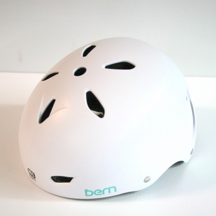 Bern EPS Skate Helm "Brighton" satin white – Helme & Protektoren Scooter, Ansicht 1