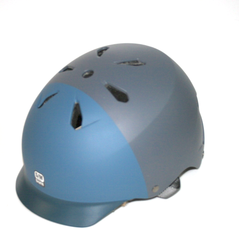 Bern EPS Skate Helm Hatstyle "Watts" grey / blue – Helme & Protektoren Scooter, Ansicht 1