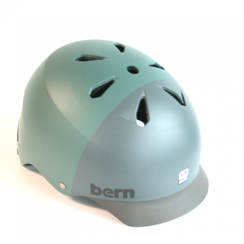 Bern EPS Skate Helm "Watts" matte pine / grey – Helme & Protektoren Scooter, Ansicht 1
