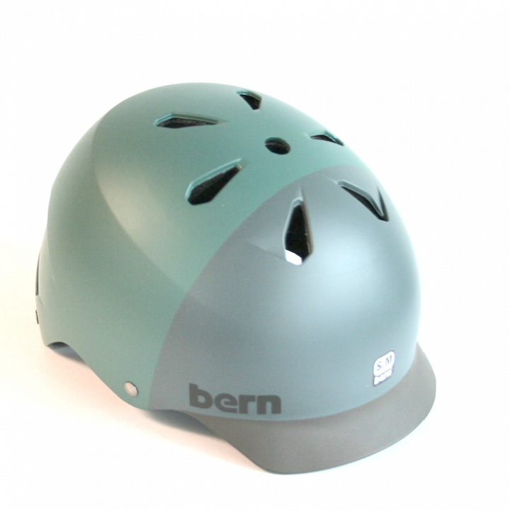 Bern EPS Skate Helm "Watts" matte pine / grey – Helme & Protektoren Scooter, Ansicht 1