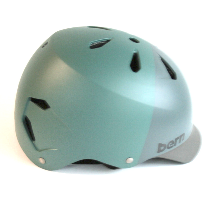 Bern EPS Skate Helm "Watts" matte pine / grey – Helme & Protektoren Scooter, Ansicht 2
