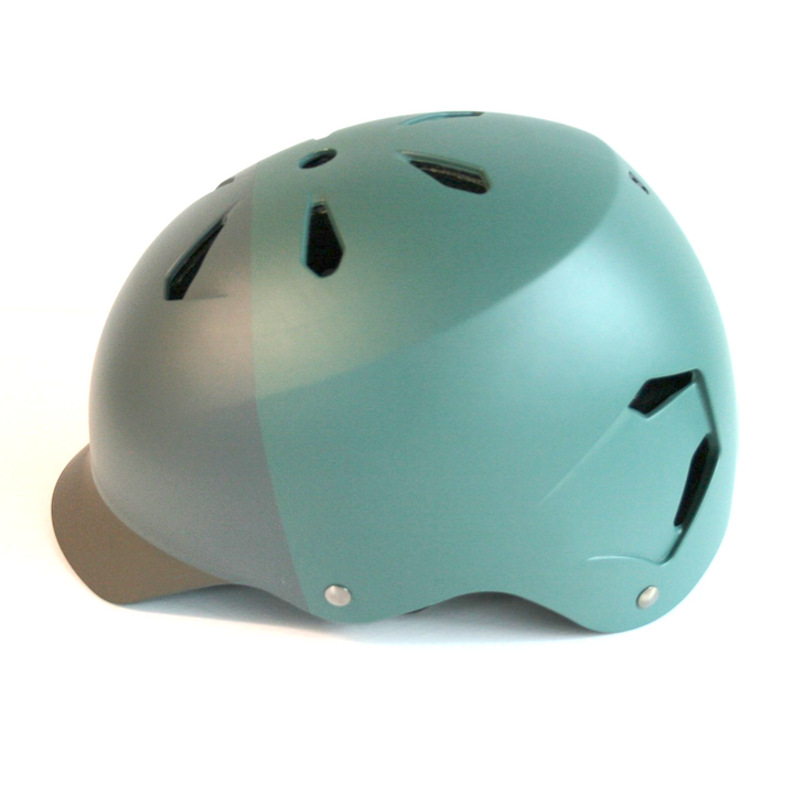 Bern EPS Skate Helm "Watts" matte pine / grey – Helme & Protektoren Scooter, Ansicht 4