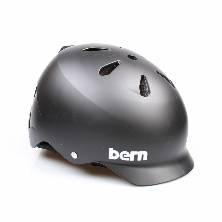 Bern Helm Watts Matte Black (Winter Liner) – Helme & Protektoren Scooter, Ansicht 1