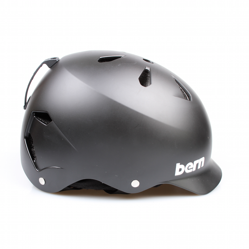 Bern Helm Watts Matte Black (Winter Liner) – Helme & Protektoren Scooter, Ansicht 3