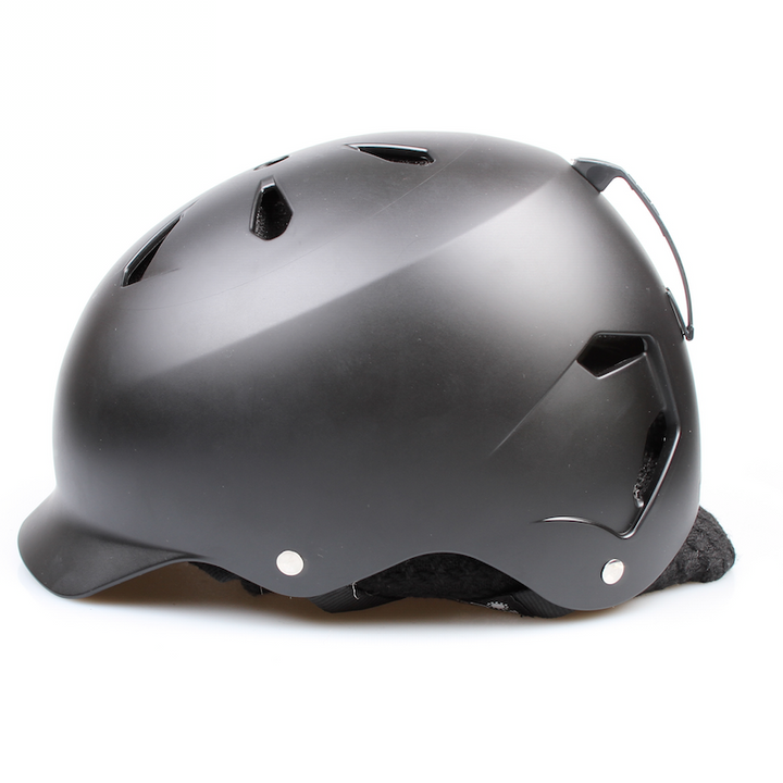 Bern Helm Watts Matte Black (Winter Liner) – Helme & Protektoren Scooter, Ansicht 5