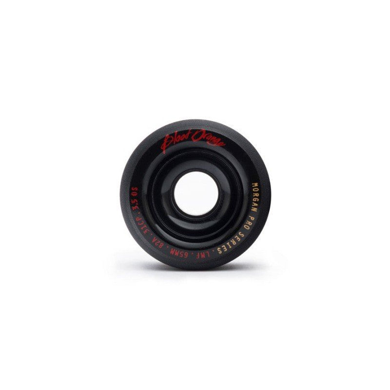 Blood Orange Wheels Morgan Pro Black 65mm – Longboard Rollen, Ansicht 2