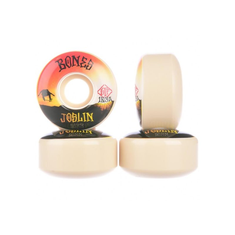 Bones Wheels STF Joslin Sunset 103A V1 Standard 54mm – Skateboard Rollen, Ansicht 2