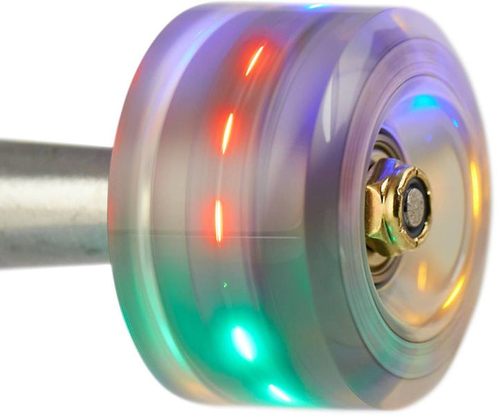 Clouds Urethane Wheels Nebula Light Up Clear/Silver 58mm