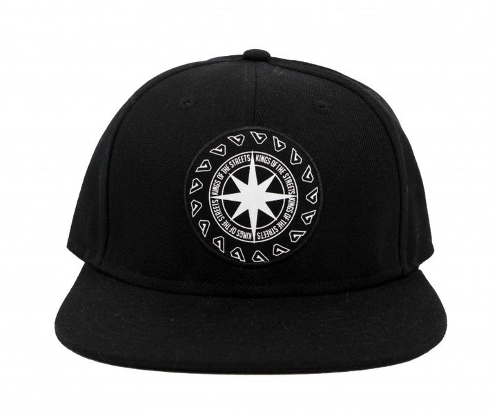 Basique Snapback Compas - Black