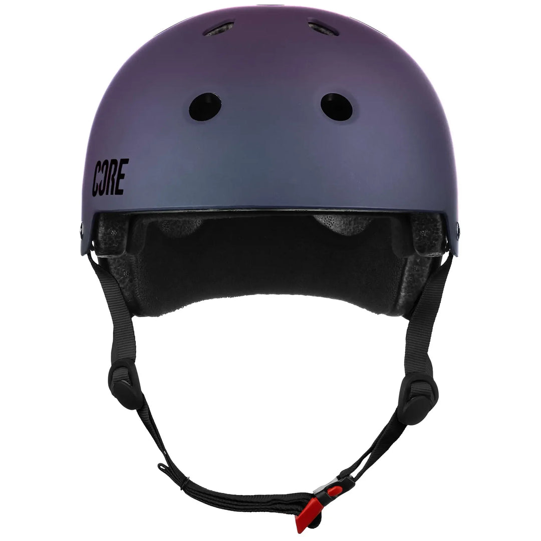 Core Action Sports Street Helm Neochrome/Schwarz – Helme & Protektoren Scooter, Ansicht 4