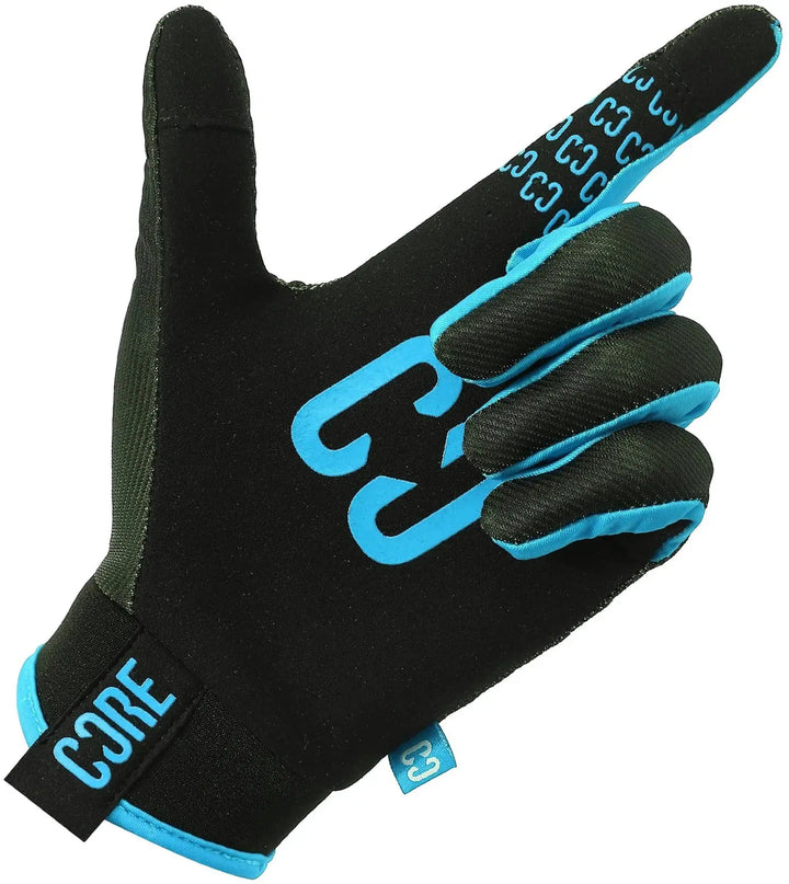 Core Protection Aero Gloves Accent Teal