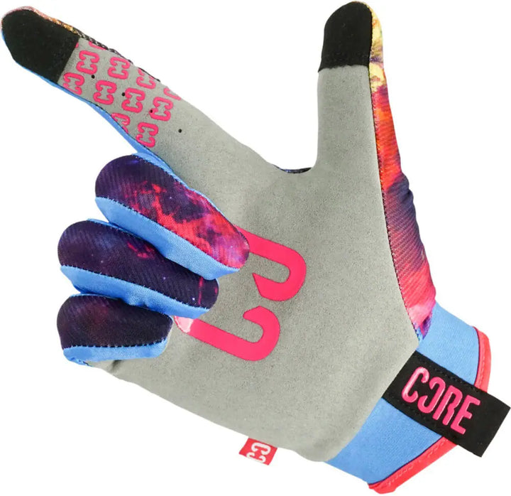 Core Protection Gloves Aero Neon Galaxy