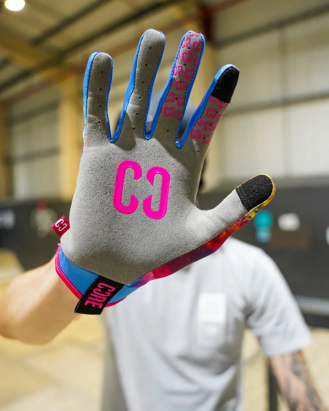 Core Protection Gloves Aero Neon Galaxy