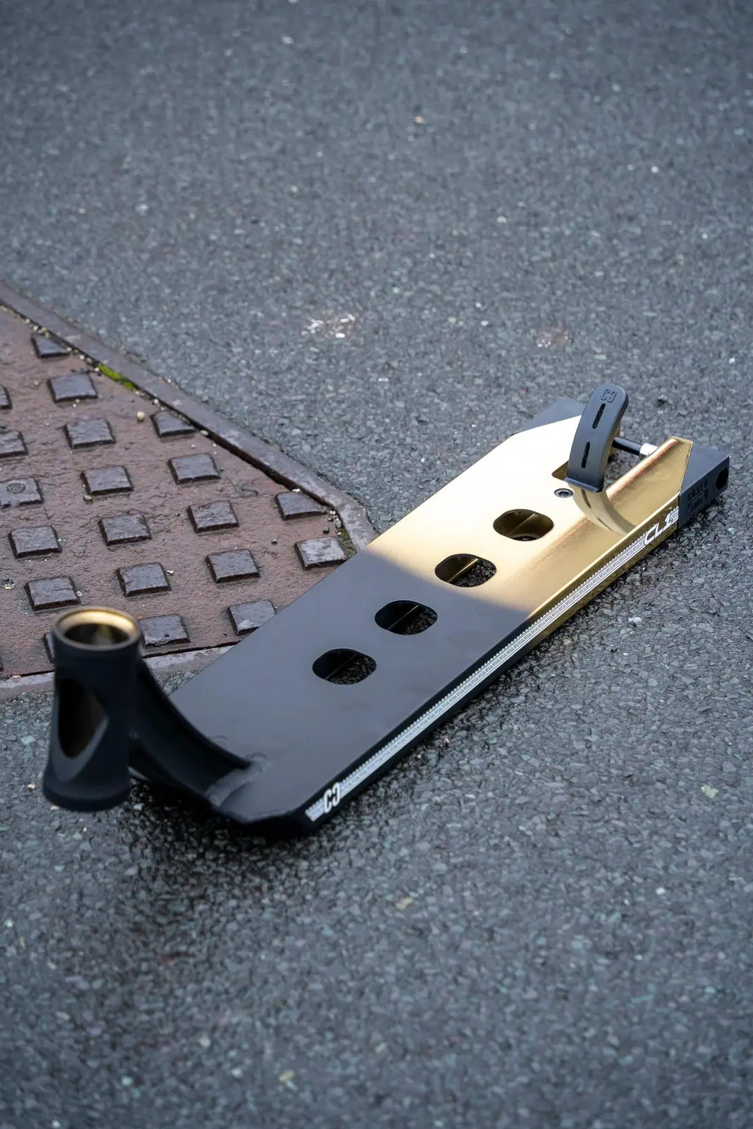 CORE Scooter Stunt Deck CL1 19" Black/Gold