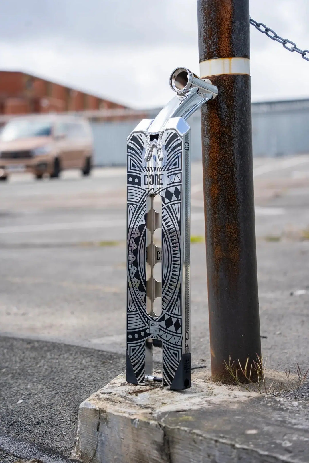 CORE Scooter Stunt Deck CL1 19" Chrome