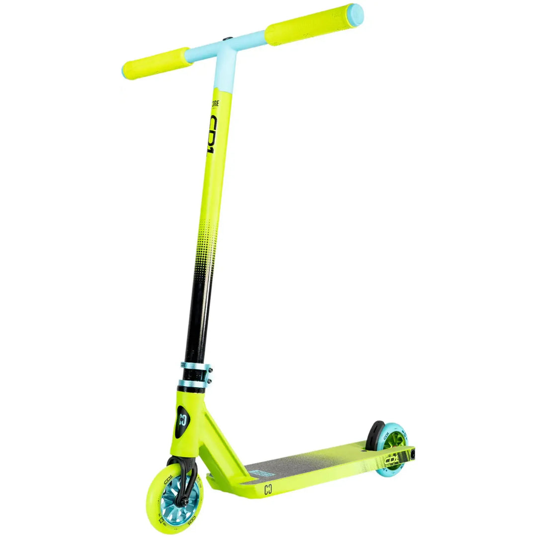 Core Complete Scooter CD1 Lime/Blue – Komplett-Scooter, Ansicht 1