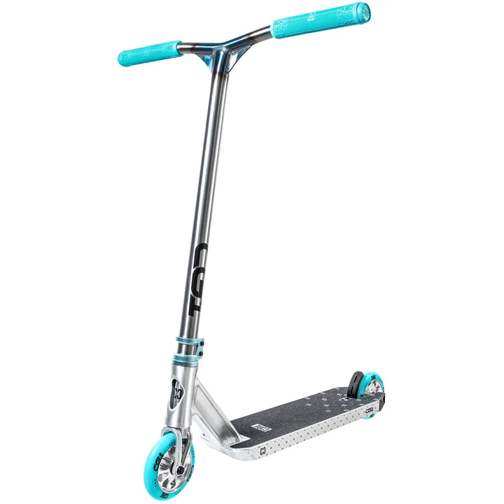 Core Complete Scooter CG1 chrome/teal – Komplett-Scooter, Ansicht 1