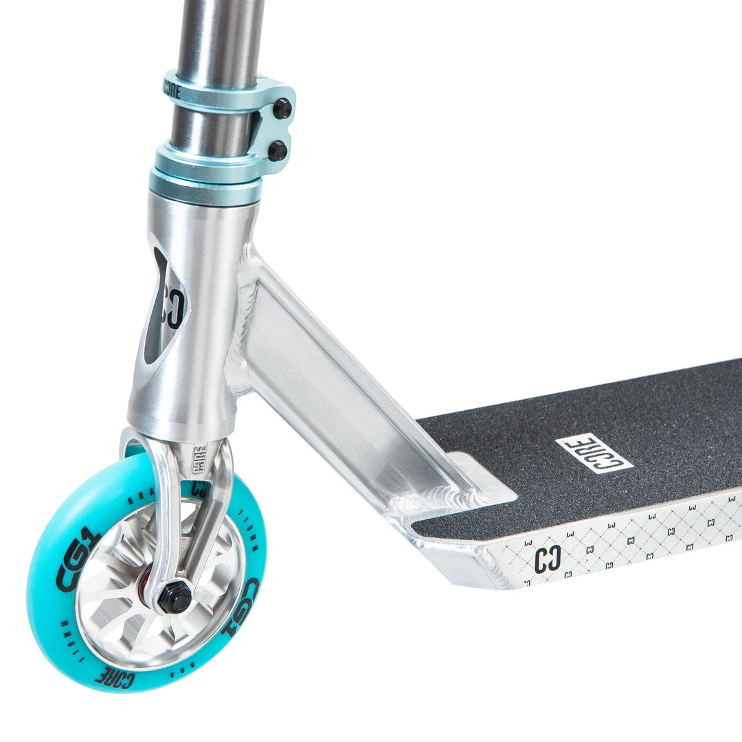 Core Complete Scooter CG1 chrome/teal – Komplett-Scooter, Ansicht 3