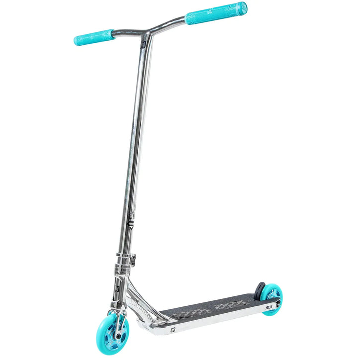 Core Complete Stunt Scooter SL3 chrome/teal – Komplett-Scooter, Ansicht 1