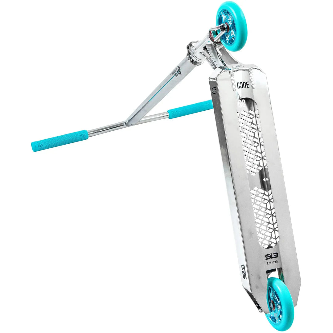 Core Complete Stunt Scooter SL3 chrome/teal – Komplett-Scooter, Ansicht 4