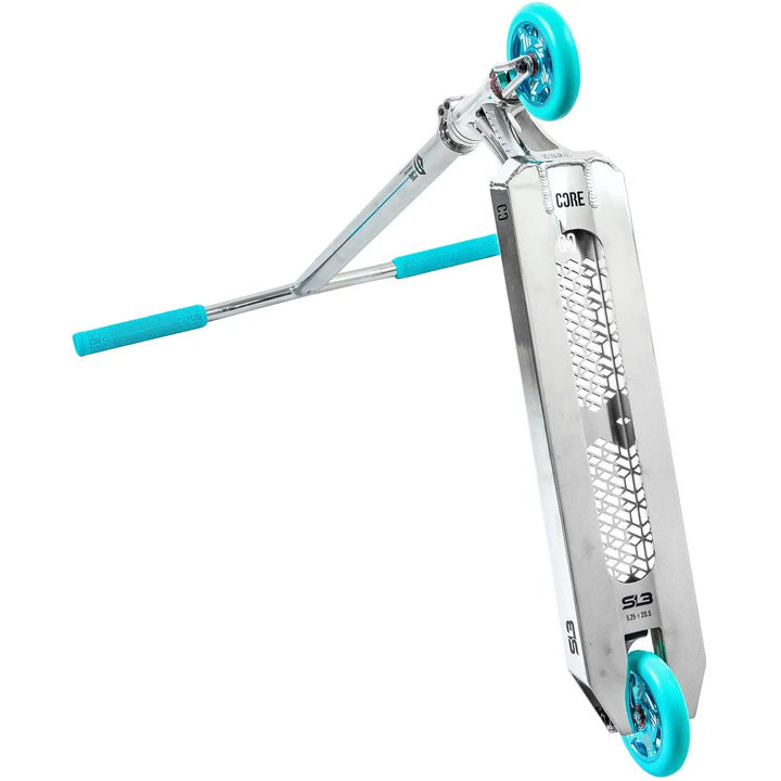 Core Complete Stunt Scooter SL3 chrome/teal – Komplett-Scooter, Ansicht 4