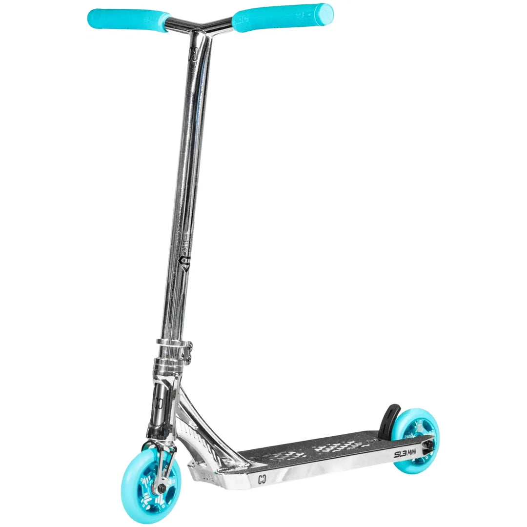 Core Complete Stunt Scooter SL3 Mini chrome/teal – Komplett-Scooter, Ansicht 1