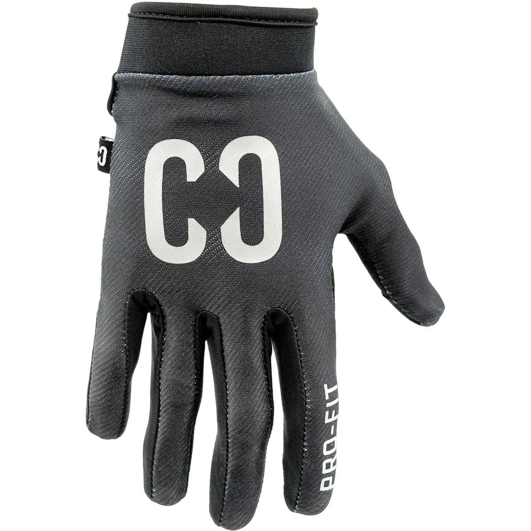 Core Gloves Pro Fit reflective black – Helme & Protektoren Scooter, Ansicht 1