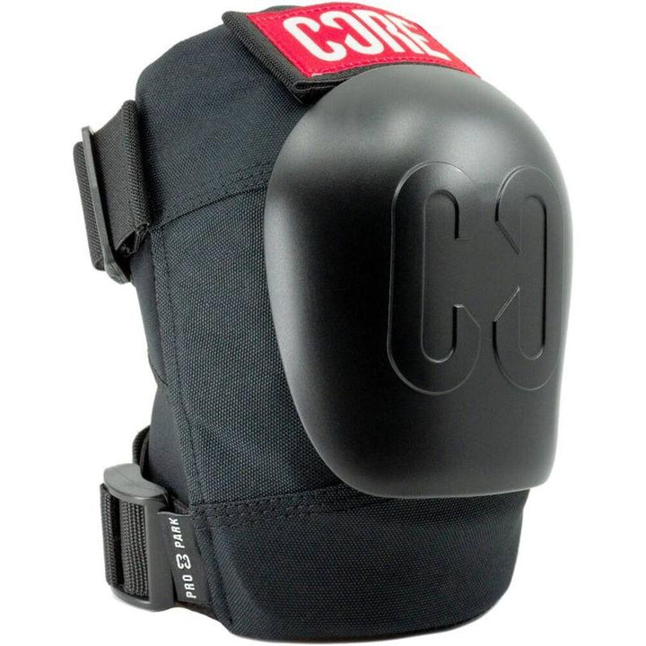 Core Pro Park Kneepads Schwarz/Rot – Knieschoner für Scooter, Ansicht 2
