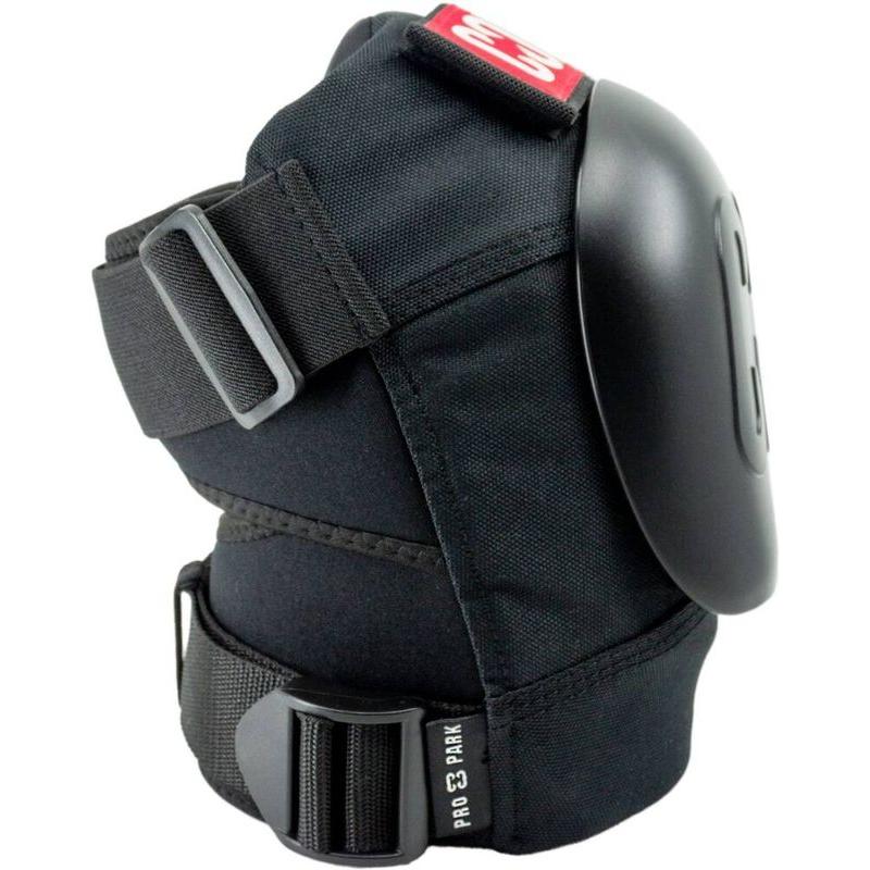 Core Pro Park Kneepads Schwarz/Rot – Knieschoner für Scooter, Ansicht 5