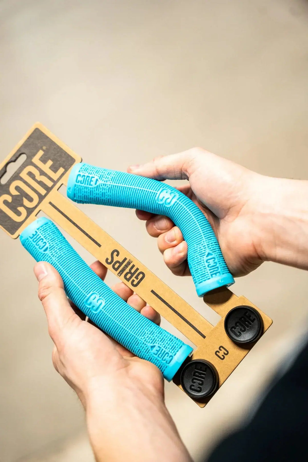 Core Scooter Grips teal