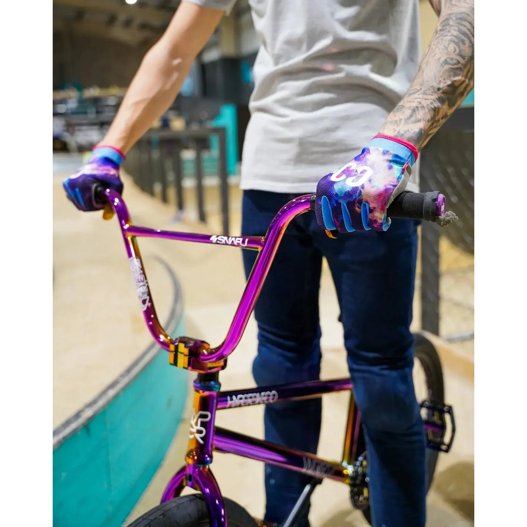Core Protection Gloves Aero Neon Galaxy – Helme & Protektoren Scooter, Ansicht 5