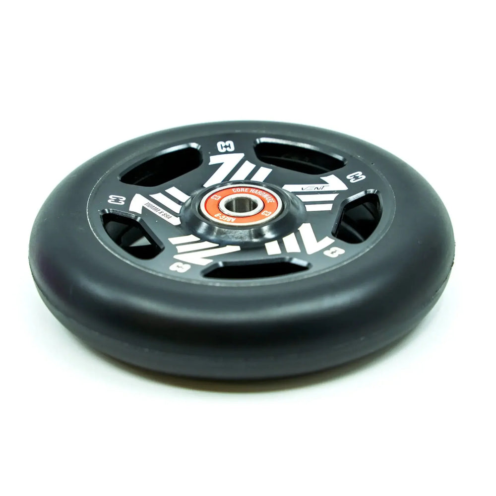 Core Scooter Wheel Vent Hollow 110mm Black – Scooter Wheels, Ansicht 2