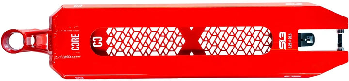 Core Stunt Scooter Deck SL3 Forged candy red