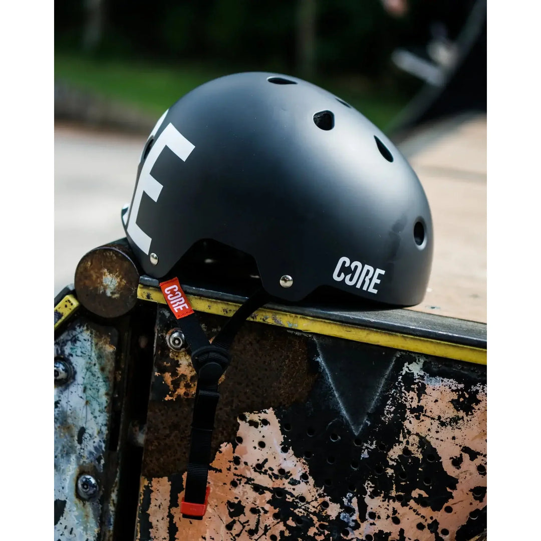 Core Street Helm black/white – Helme & Protektoren Scooter, Ansicht 4