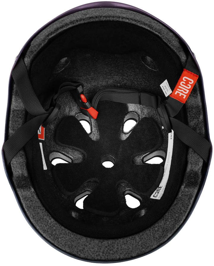 Core Action Sports Street Helm Neochrome/Schwarz