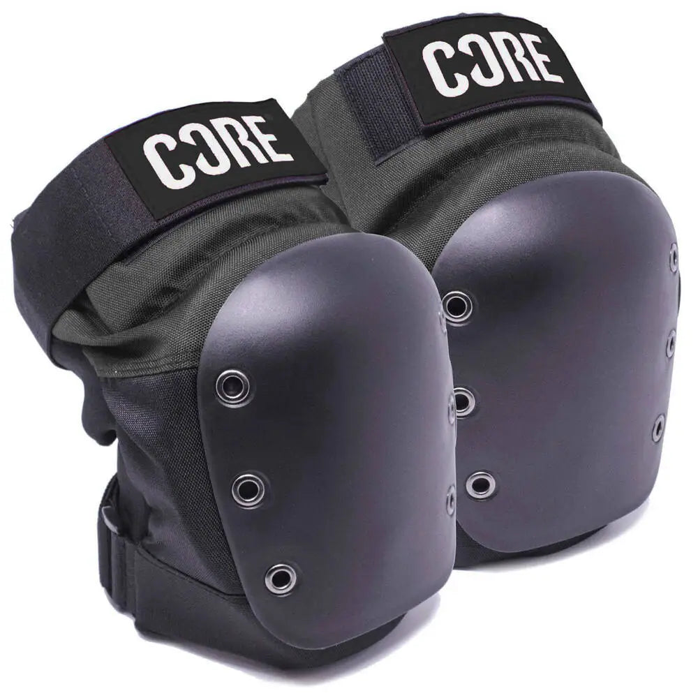 Core Street Kneepads schwarz – Knieschoner für Scooter, Ansicht 1