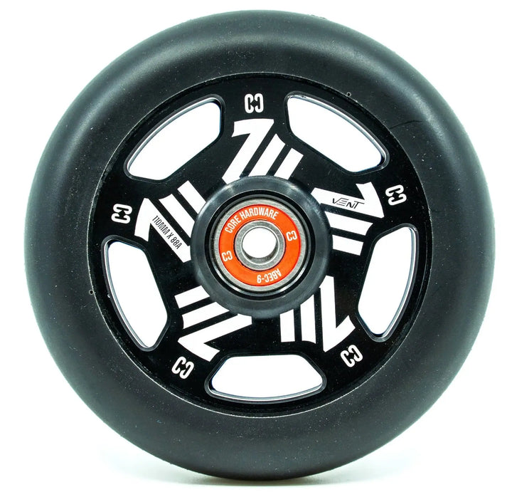 Core Scooter Wheel Vent Hollow 110mm Black
