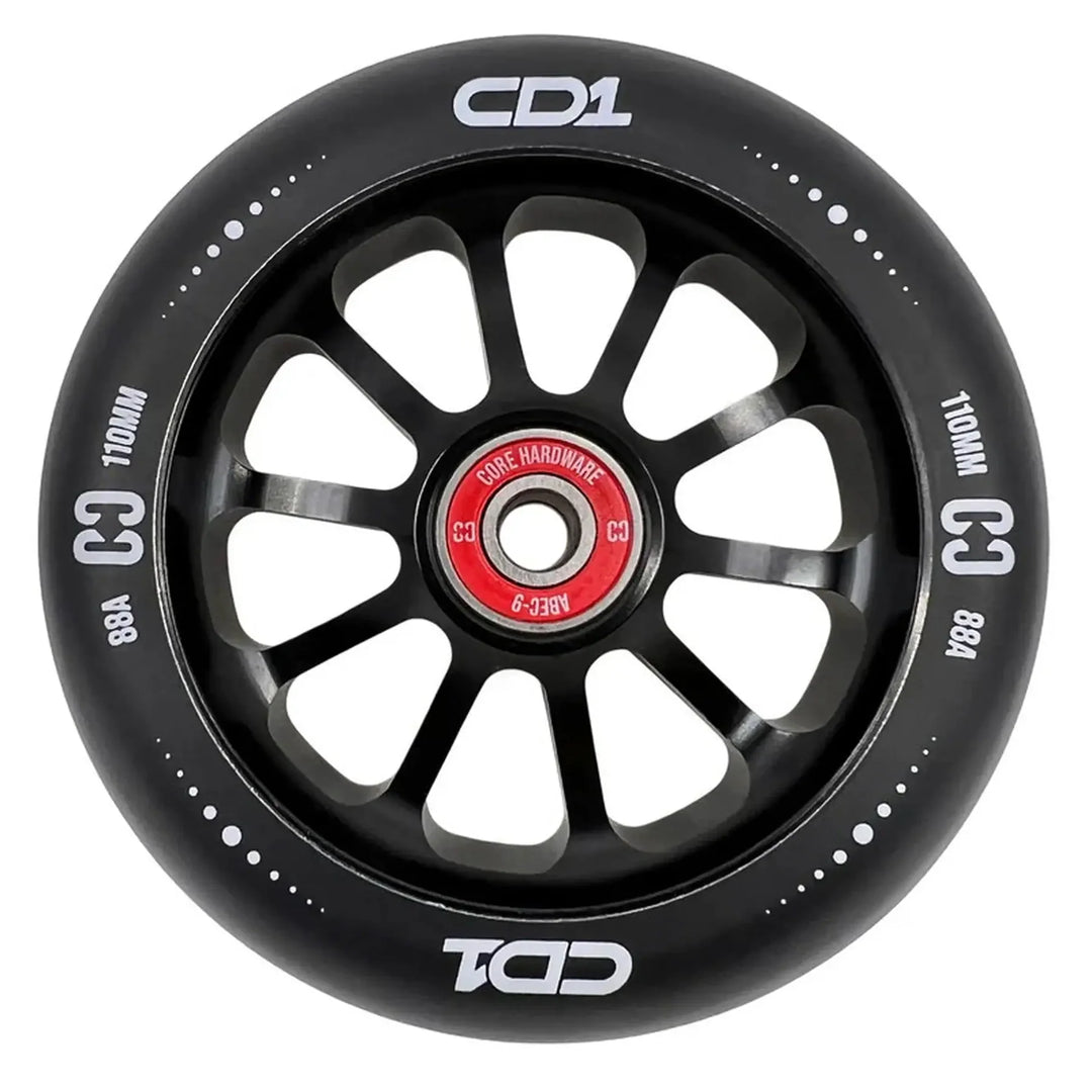 Core Wheel CD1 110mm black – Scooter Wheels, Ansicht 1