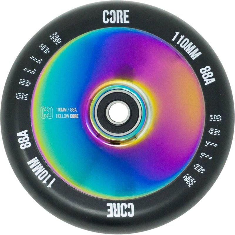 Core Wheel Hollow Core V2 110mm neochrome/black – Scooter Wheels, Ansicht 1