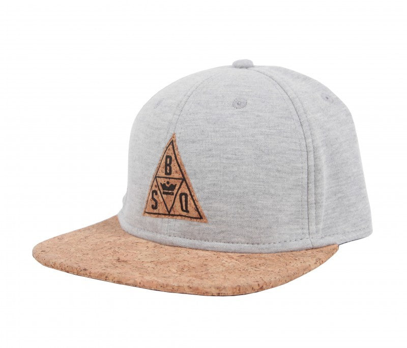 Basique Snapback Cork BSQ - Grey